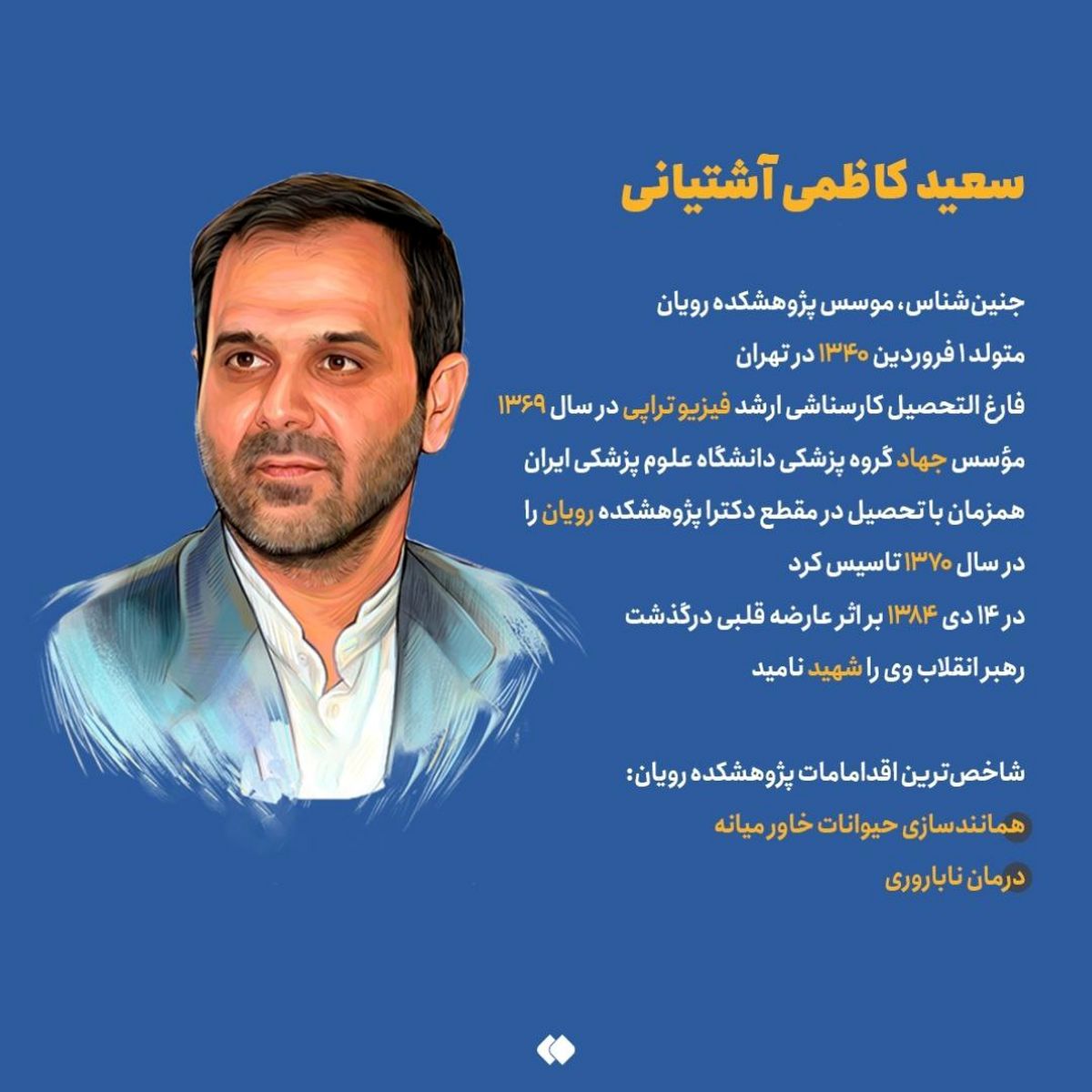 رهبر انقلاب: در مدارس نظرسنجی کنید ببینید رونالدو را بیشتر می‌شناسند یا کاظمی‌آشتیانی