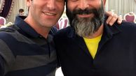 دلتنگی شدید هوتن شکیبا برای دوستش + عکس