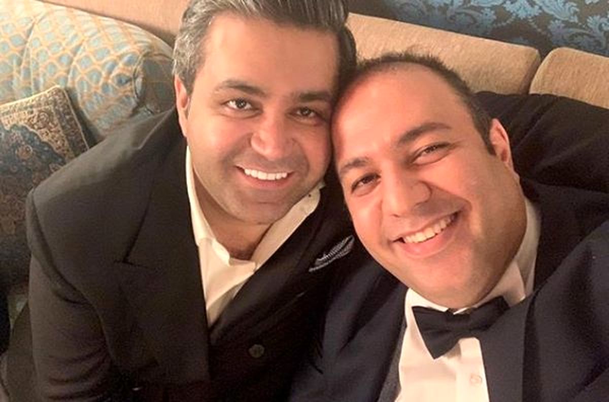 علی اوجی و برادرش + عکس