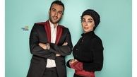 ست زیبای خانم بازیگر با همسرش + عکس