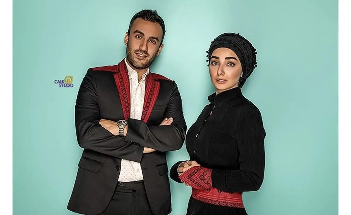 ست زیبای خانم بازیگر با همسرش + عکس