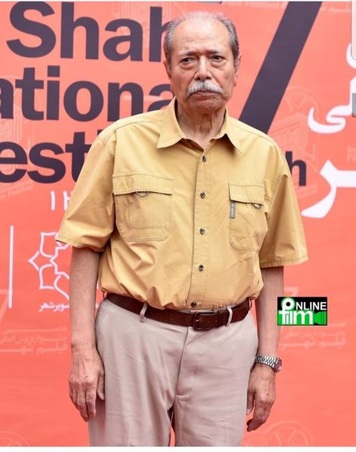 عکس جدید استاد علی نصیریان