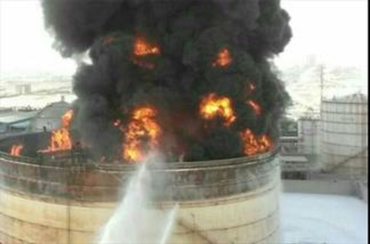 پیام استاندار خوزستان درباره اطفای حریق در پتروشیمی بوعلی سینا