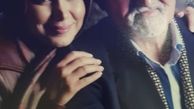 بهنوش بختیاری در کنار پدر جانش
