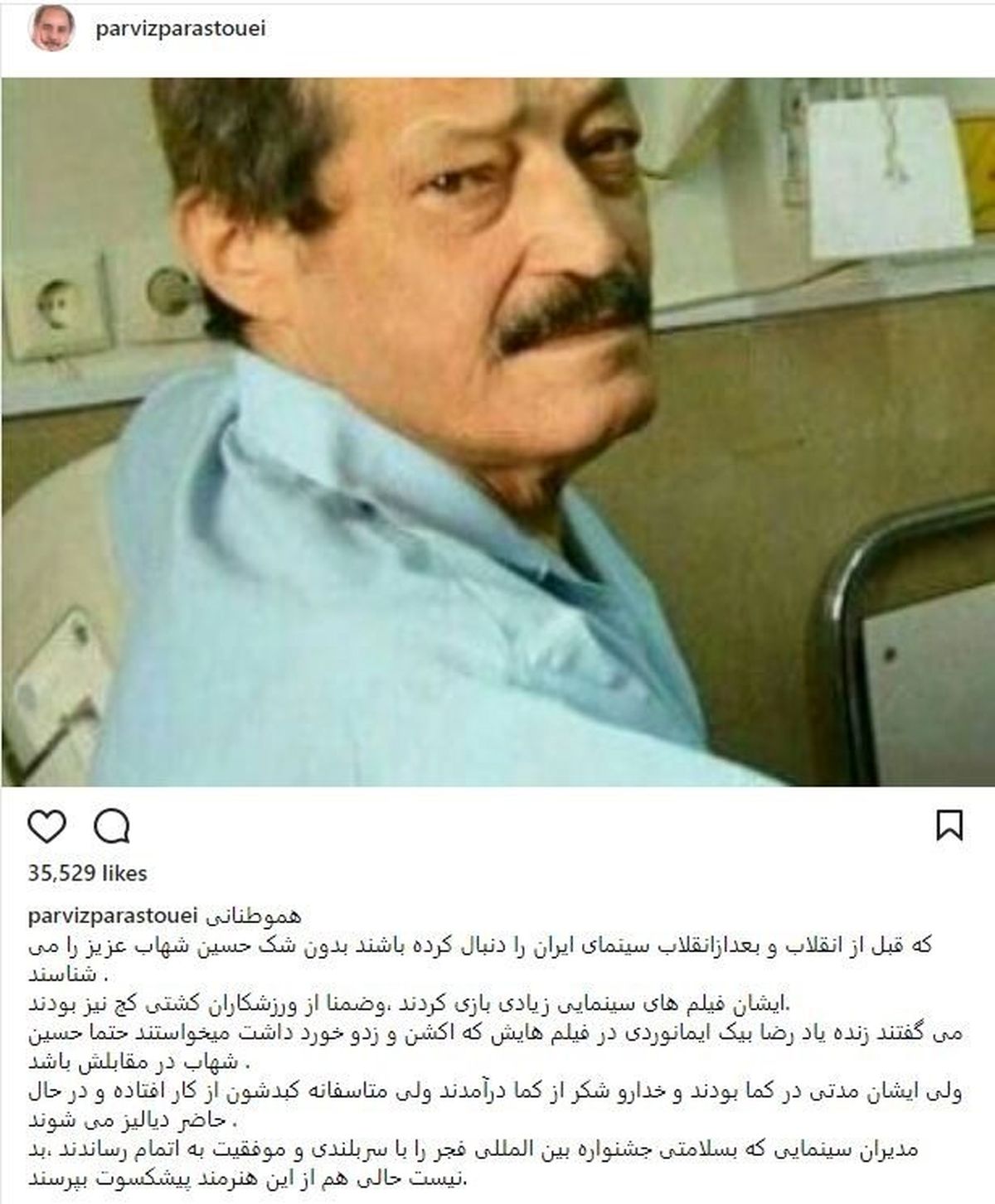 صدای پرستویی هم در آمد