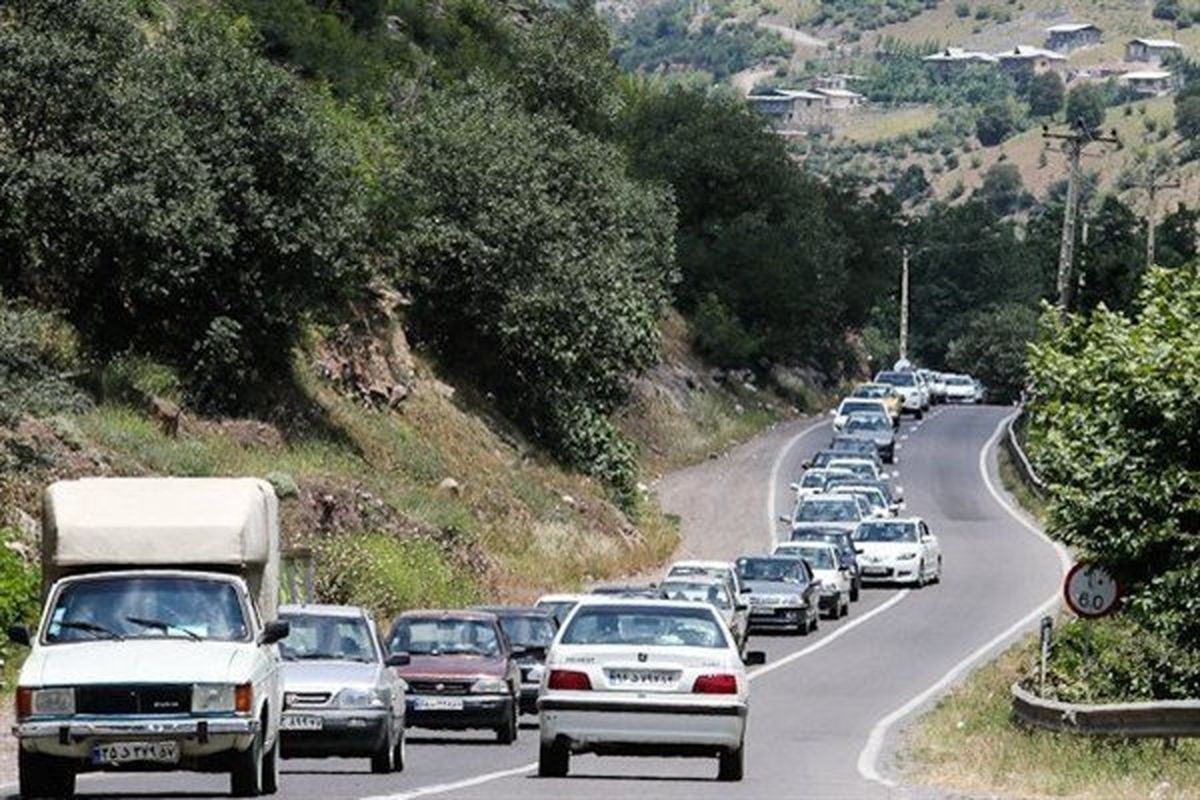 ترافیک سنگین در مسیرهای غربی منتهی به پایتخت