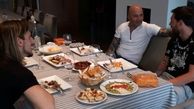 حضور یک میهمان ویژه در منزل مسی (عکس)