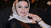 الهام پاوه نژاد در کنار مجری معروف/عکس