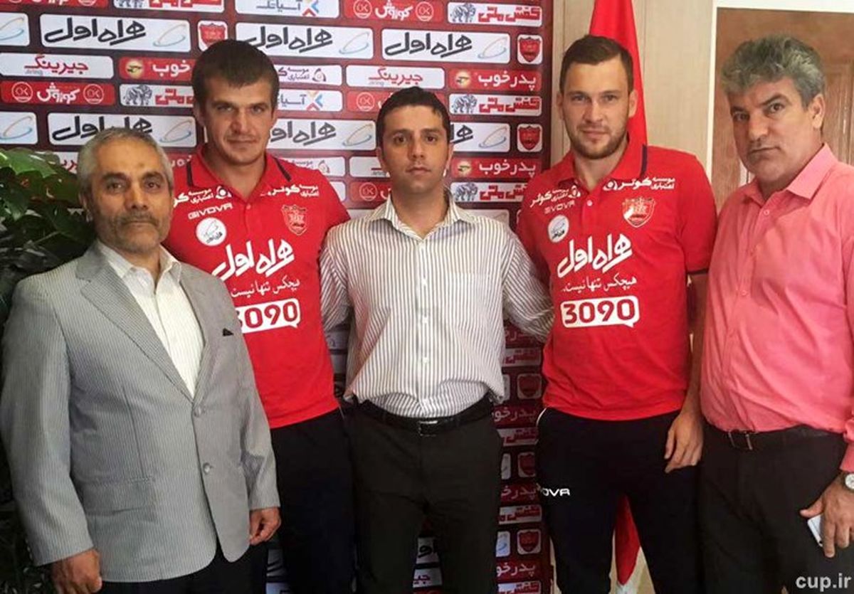 آلکسی با پرسپولیس دو ساله بست/عکس 