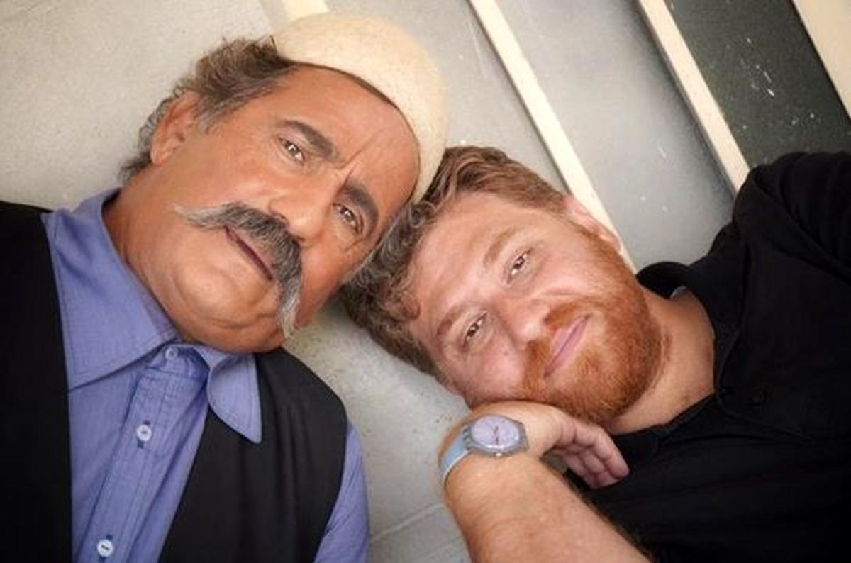 گریم چوپانی مجید مظفری + عکس