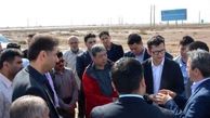 کارشناسان چینی از منطقه ویژه شمال بوشهر دیدن کردند