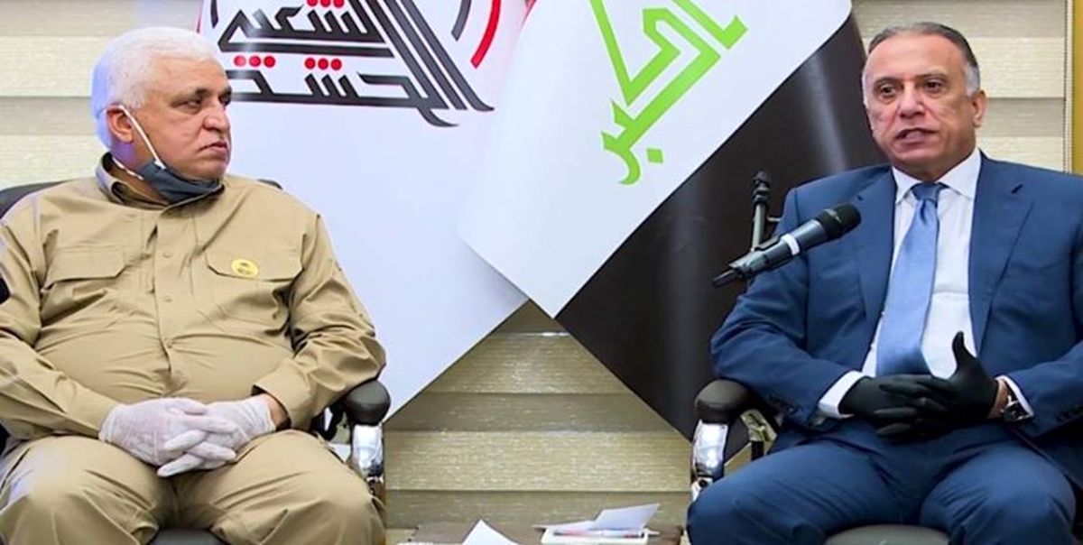 دیدار نخست وزیر عراق با فرماندهان ارشد الحشد الشعبی