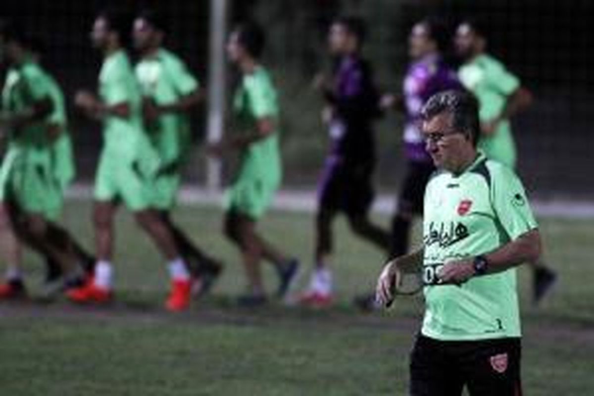 گزارش تمرین پرسپولیس