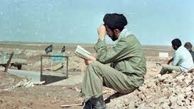 شهیدی که در لحظه قرائت قرآن به شهادت رسید