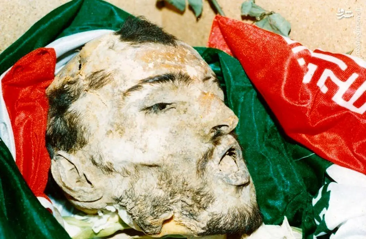 شهیدی که صورتش بعد از 13 سال سالم بود + عکس