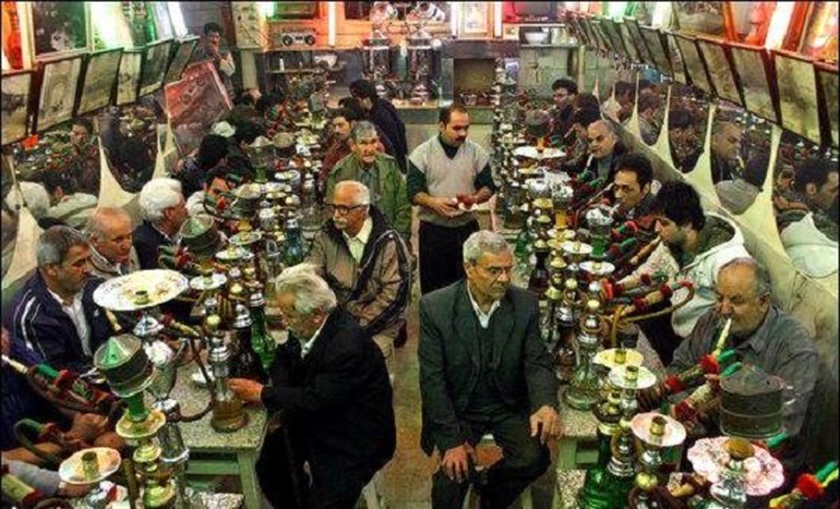 تبعات برخورد قهری با قهوه‎خانه‎ ها/سرو قلیان های ۱۵۰ هزارتومانی