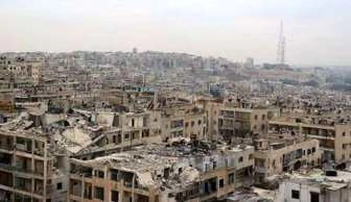 بازسازی شهر حلب آغاز شد