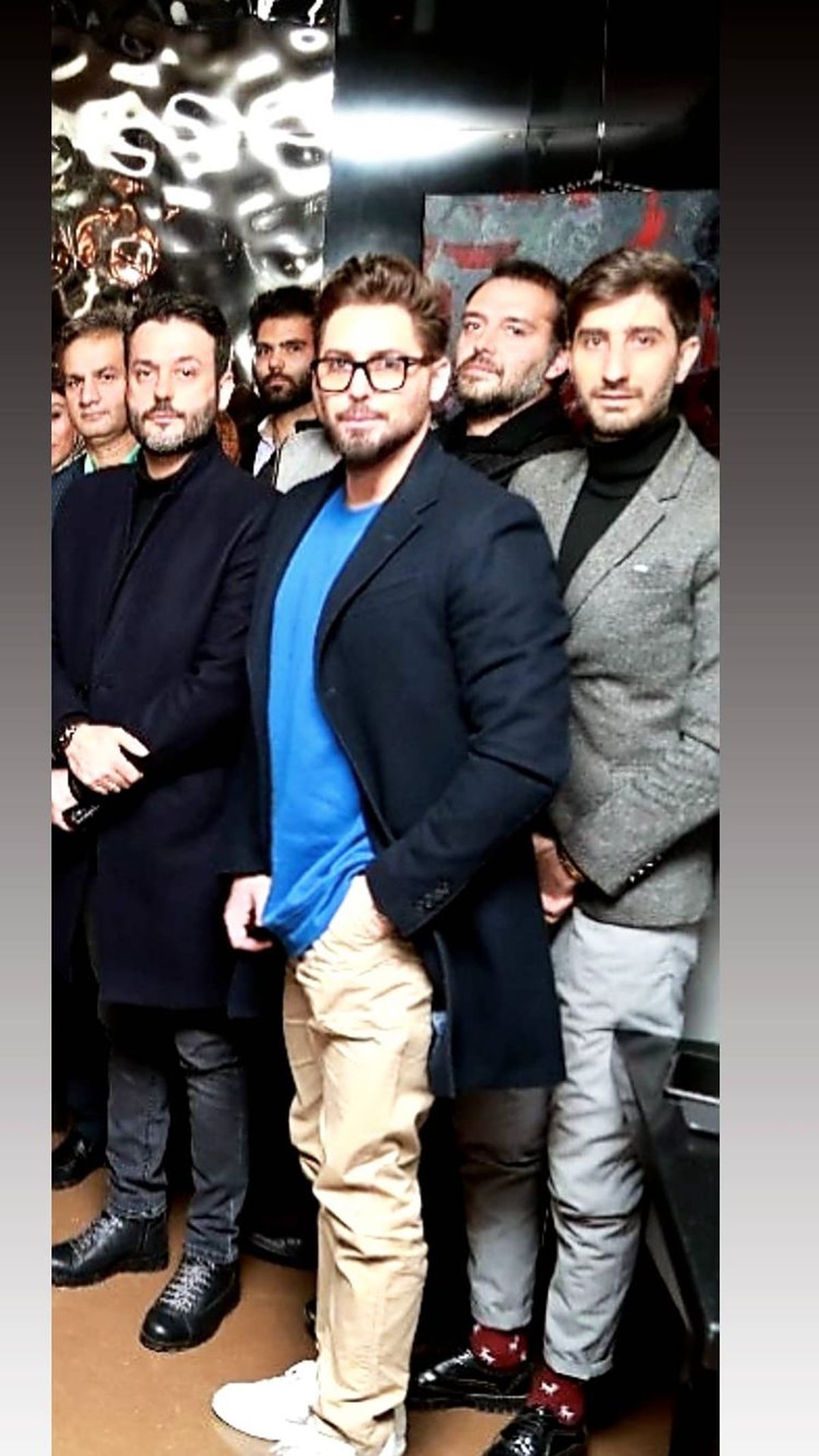 دانیال عبادی خوشتیپ در جمع دوستانش + عکس