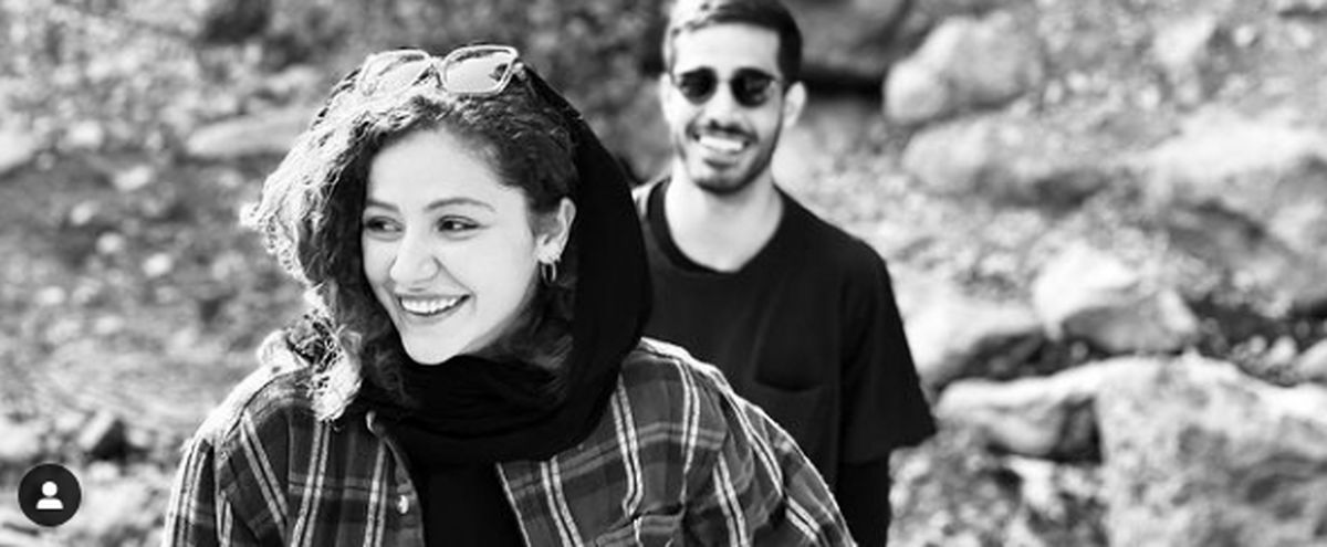 خنده ی از ته دل مهتاب ثروتی و برادرش + عکس