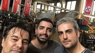 حامد کمیلی در پشت صحنه خوب بد جلف ۲ + عکس