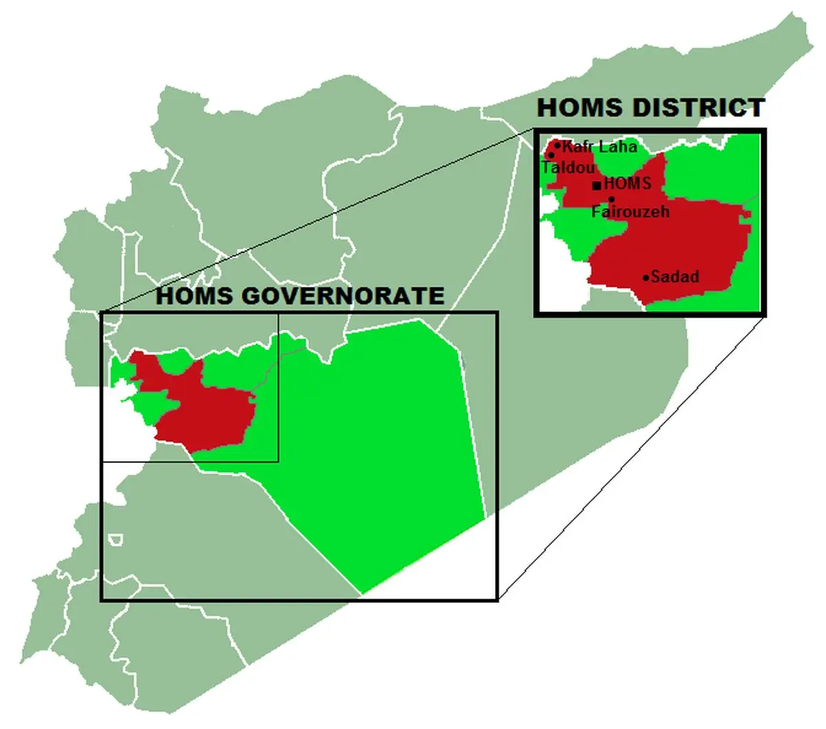 50 منطقه در شرق "حمص" به آتشبس اضافه شدند
