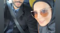سلفی لیلا بلوکات با بچه هایش در ماشین + عکس