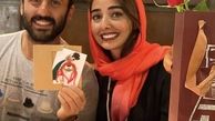 پویان گنجی و دریا مرادی دشت در یک رستوران + عکس