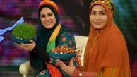 «فاطمه گودرزی» با لباس محلی در تلویزیون/عکس