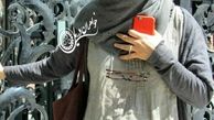 عکس یهویی پگاه آهنگرانی در خیابان