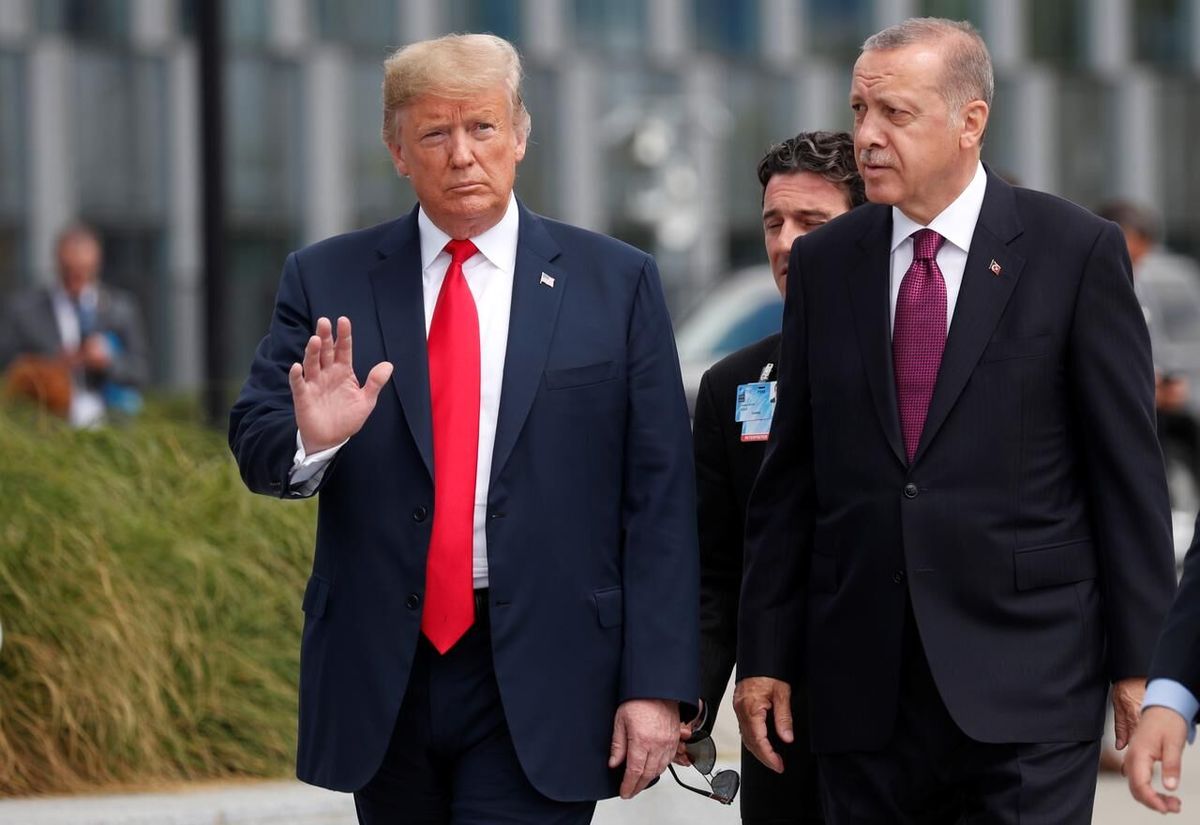 اردوغان به ترامپ نامه نوشت