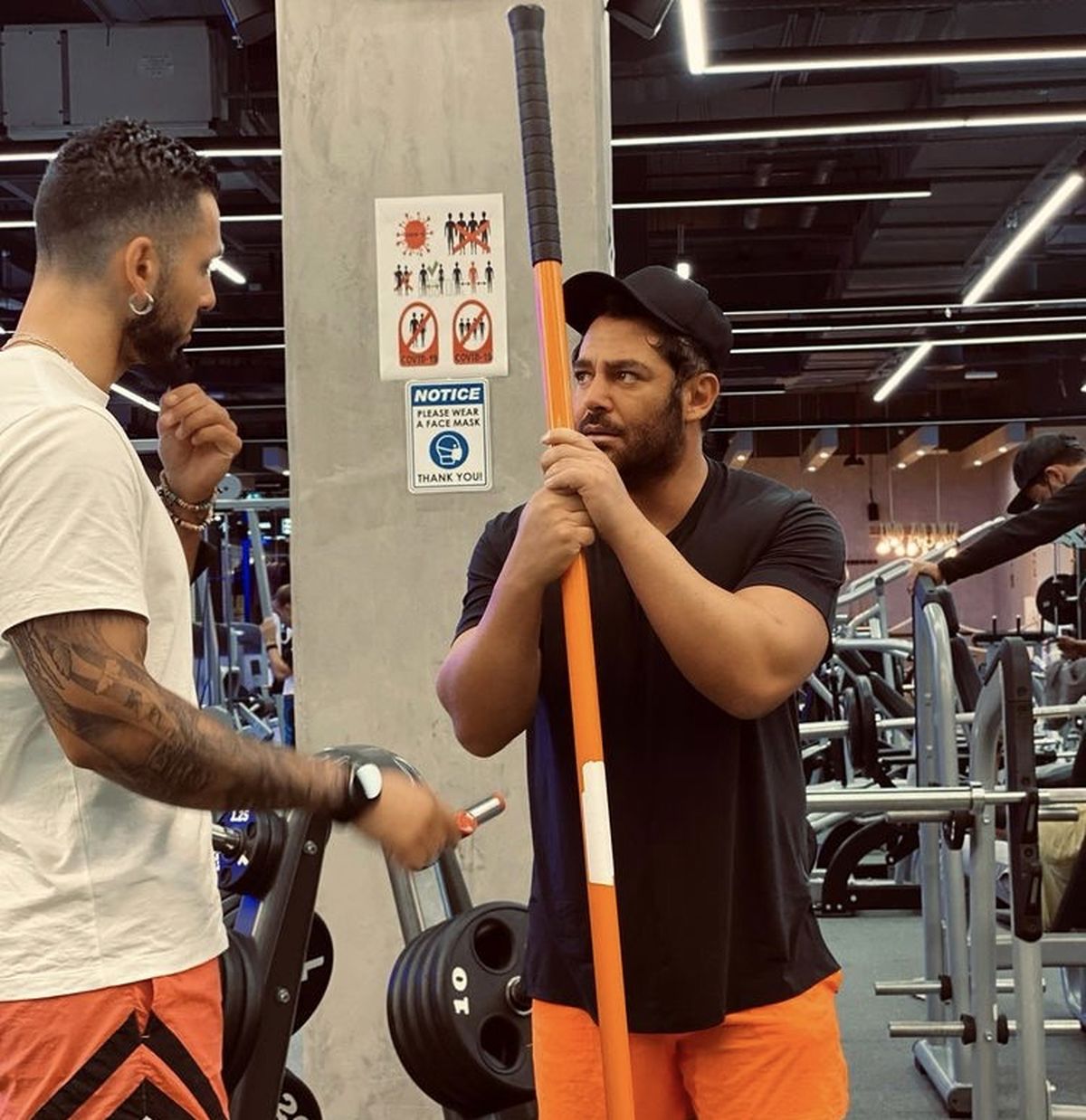 گلزار در باشگاه + عکس