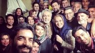 حضور خواننده با احساس در پشت صحنه فیلم منوچهر هادی+عکس