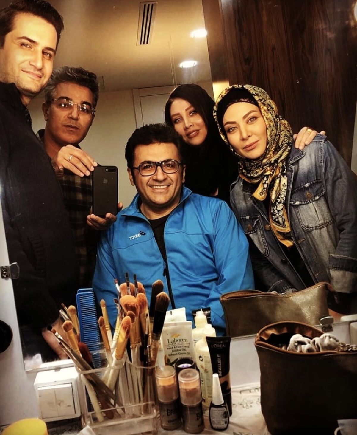 شهرام‌عبدلی در پشت صحنه سریال جدیدش + عکس