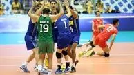 باخت نزدیک تیم ملی والیبال برابر برزیل
