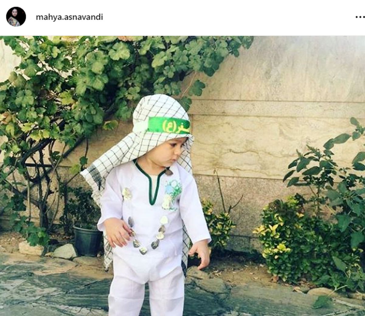 حس شیرین خالگی خانم مجری در ماه محرم+عکس