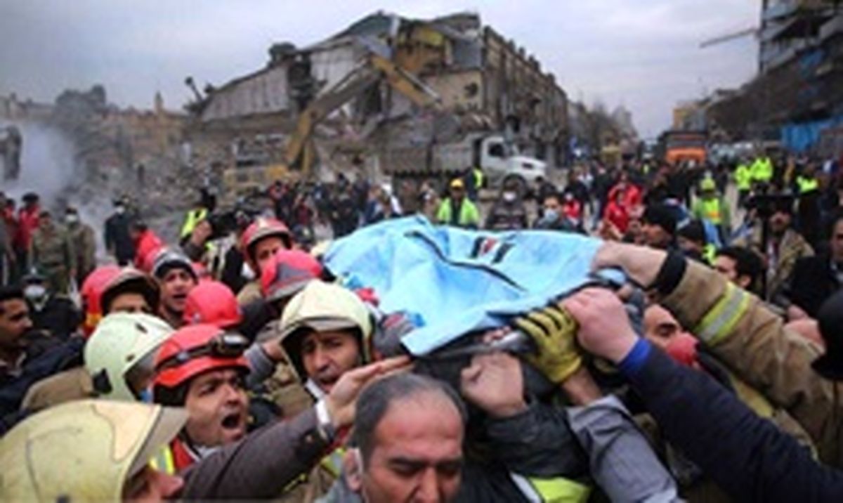  پیکر آخرین آتش‌نشان مفقود از زیرآوار پلاسکو خارج شد 