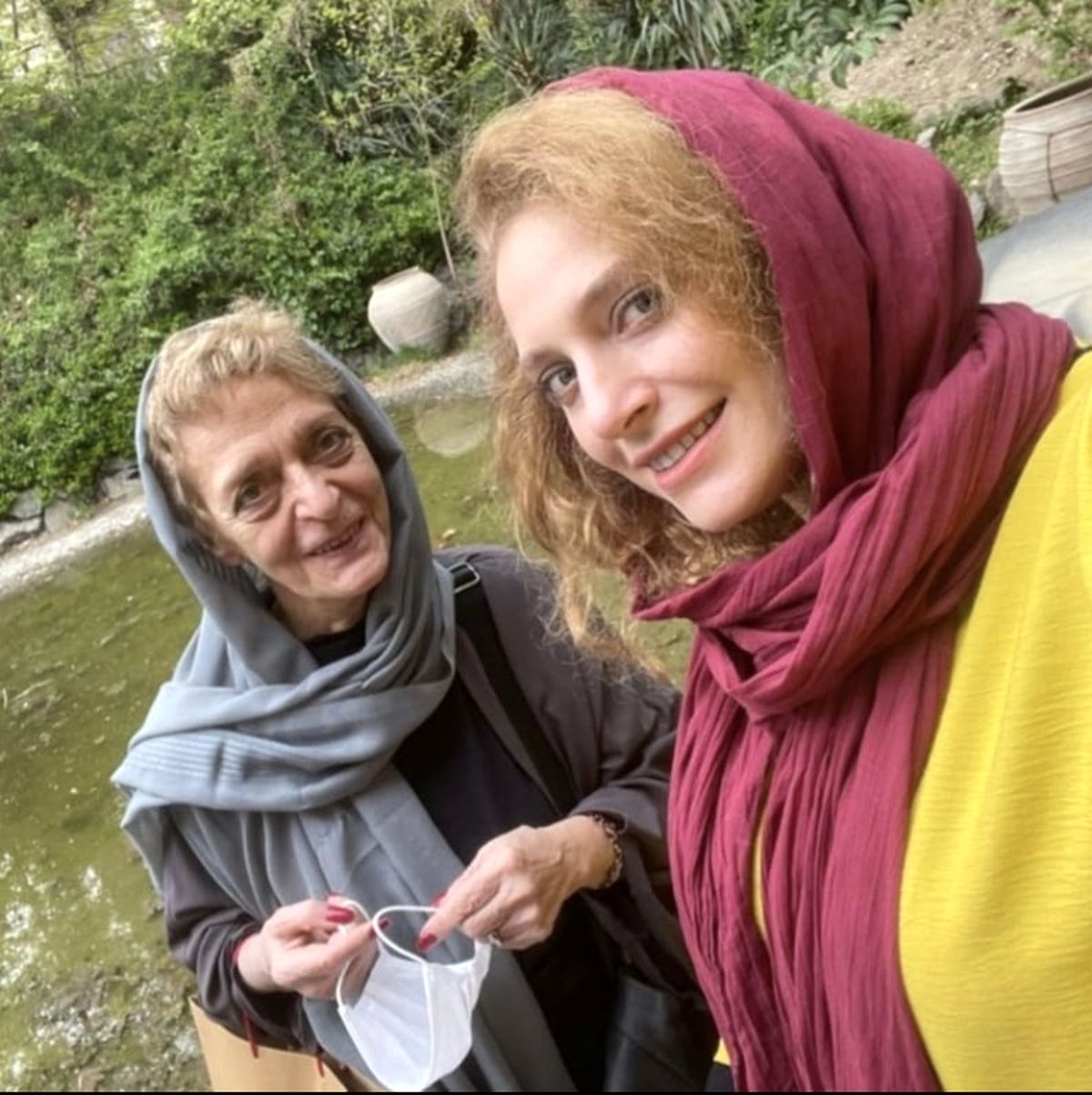 شباهت زیاد نگین معتضدی به مادرش + عکس