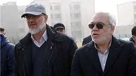 بوسه رویانیان بر پیشانی فتح‌الله‌زاده