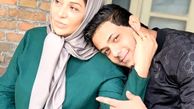 عکس عاشقانه نسرین مقانلو و پسر رشیدش