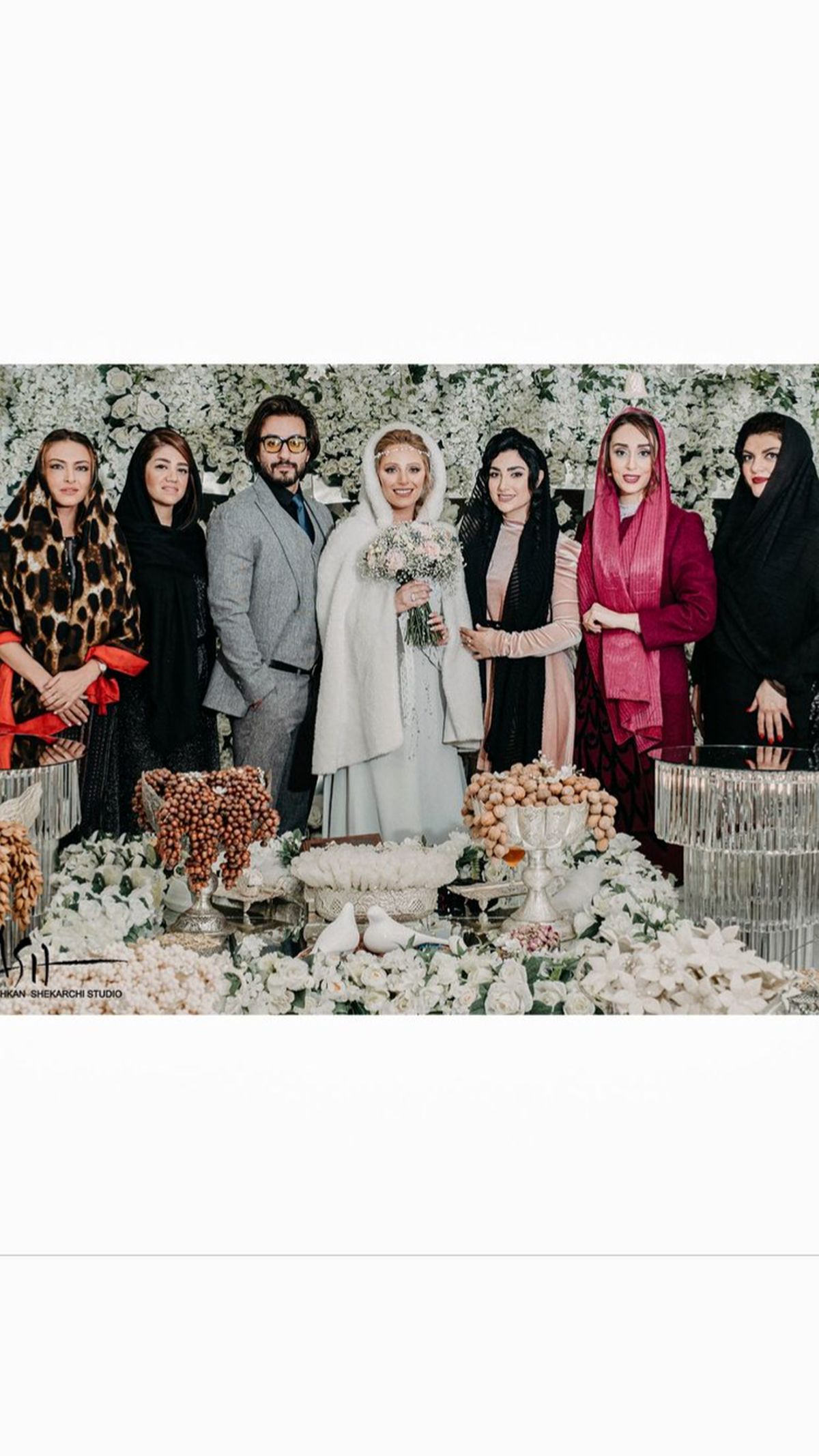 نگین معتضدی و میهمانان عقدش + عکس