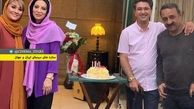 عکس تولد علی اوسیوند و امیرحسین مدرس با همسرانشان