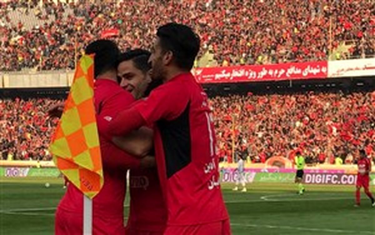 پرسپولیس 3 - سیاه جامگان 0؛ قهرمان شایسته نیم فصل