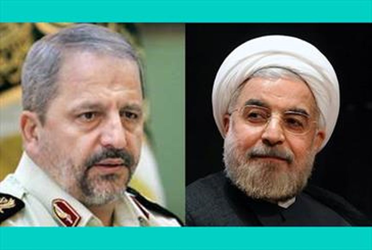 دیدار رئیس پلیس کشور با روحانی