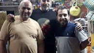 داریوش سلیمی در یک فروشگاه + عکس