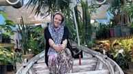 قایق سواری بهاره رهنما + عکس