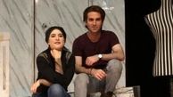 دختر آتیلا پسیانی در کنار مرد برگزیده جشنواره فجر+عکس