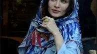 ساناز سعیدی با ظاهری شیک + عکس