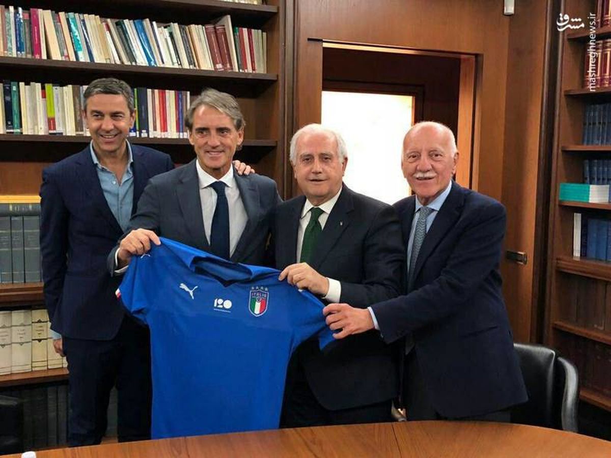 مانچو سرمربی تیم ملی فوتبال ایتالیا شد