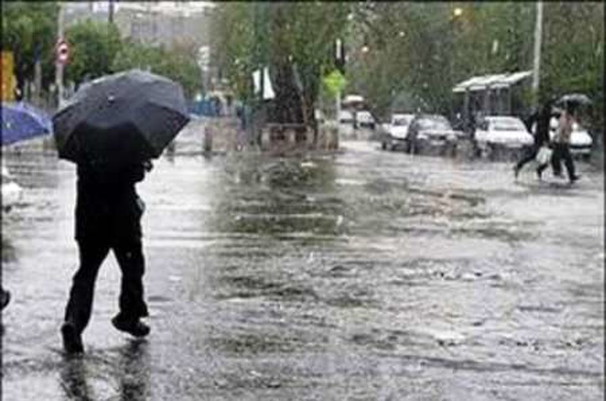 ایلام خیس باران شد