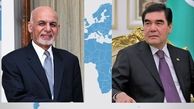 رایزنی روسای جمهور افغانستان و ترکمنستان